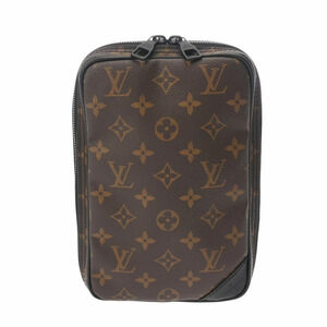 LOUIS VUITTON Monogram Solar Ray Utility Side Bag Brown Canvas Waist